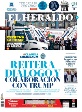 Cover of El Heraldo de Mexico