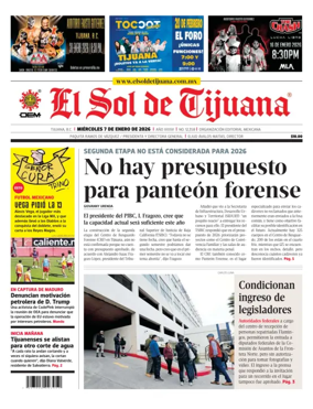 Cover of El Sol de Tijuana