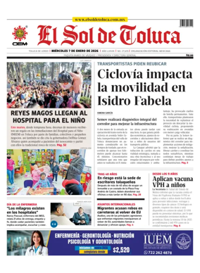 Cover of El Sol de Toluca
