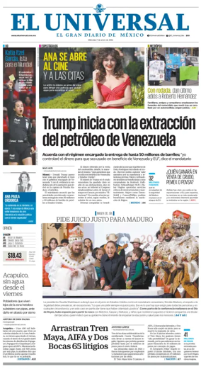 Cover of El Universal