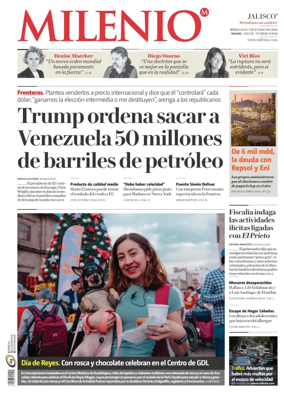 Cover of Milenio Jalisco