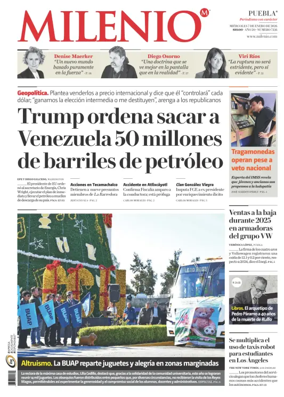 Cover of Milenio Puebla