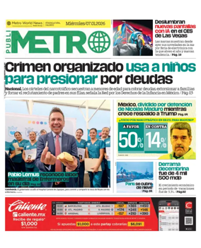 Cover of Publimetro Guadalajara