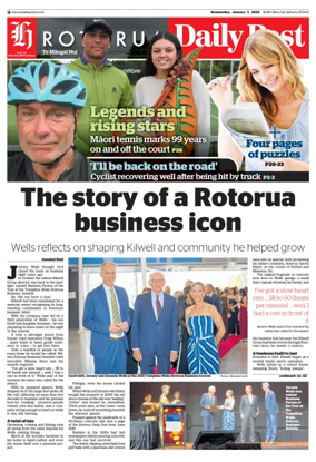Cover of Rotorua Daily Post