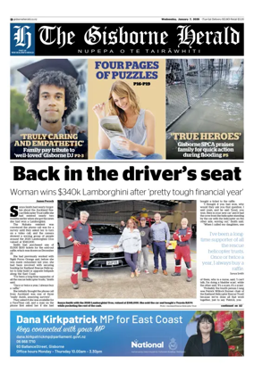 Cover of The Gisborne Herald