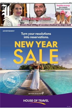 Cover of The New Zealand Herald