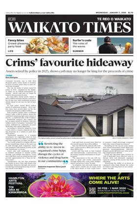Cover of Waikato Times