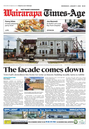 Cover of Wairarapa Times-Age (NZ)