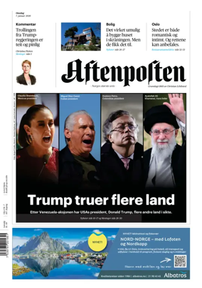 Cover of Aftenposten