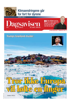 Cover of Dagsavisen