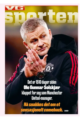 Cover of VG Sporten