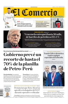 Cover of Diario El Comercio