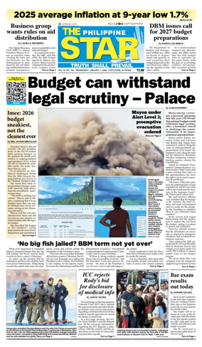 Cover of The Philippine Star