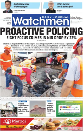 Cover of Watchmen Daily Journal