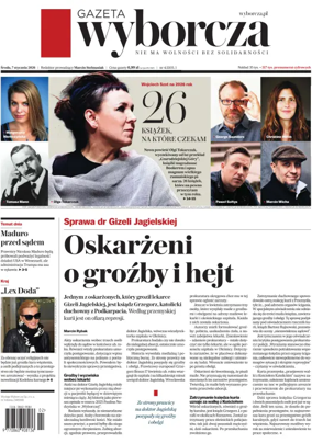 Cover of Gazeta Wyborcza