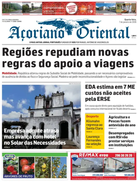 Cover of Acoriano Oriental