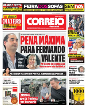 Cover of Correio da Manha