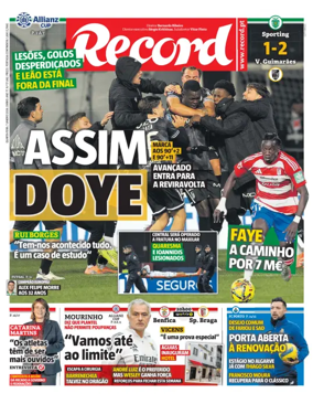 Cover of Record (Portugal)