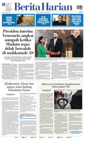 Cover of Berita Harian