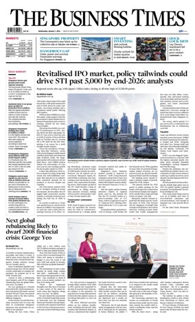 Cover of The Business Times