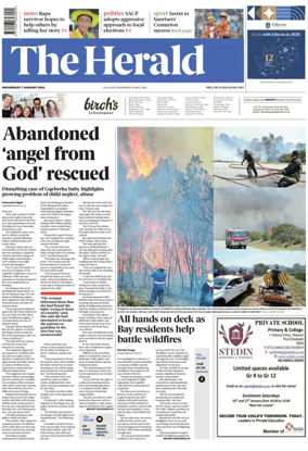 Cover of The Herald (South Africa)