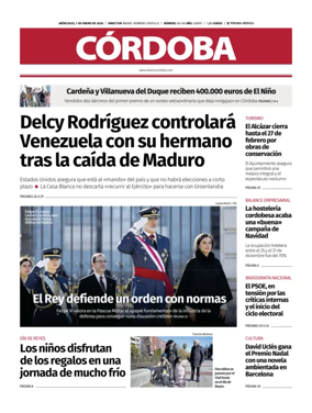 Cover of Diario Cordoba