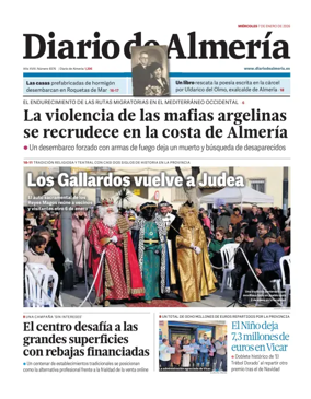 Cover of Diario de Almeria