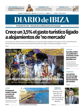 Cover of Diario de Ibiza