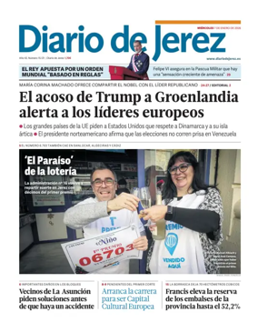Cover of Diario de Jerez