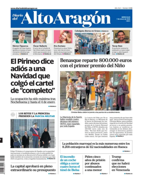 Cover of Diario del Alto Aragon
