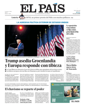 Cover of El País (Galicia)