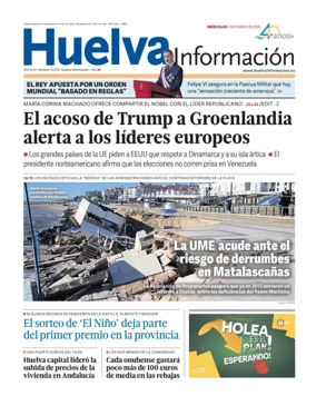 Cover of Huelva Informacion