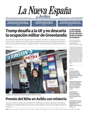 Cover of La Nueva Espana (Aviles)