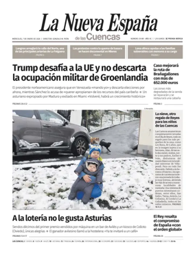 Cover of La Nueva España (Cuencas)