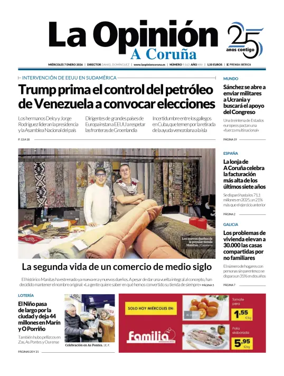Cover of La Opinion de A Coruna