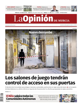 Cover of La Opinión de Murcia
