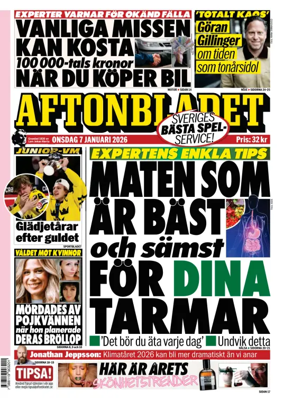Cover of Aftonbladet