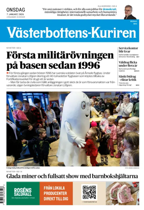 Cover of Vasterbottens-Kuriren