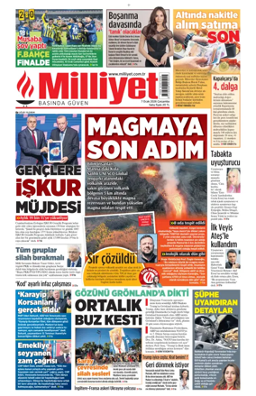 Cover of Milliyet
