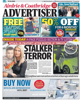 Cover of Airdrie & Coatbridge Advertiser