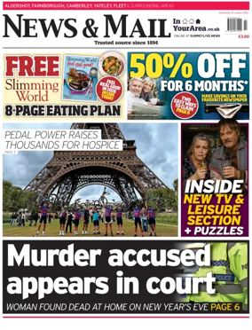 Cover of Aldershot News & Mail