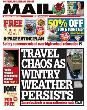 Cover of Bangor Mail