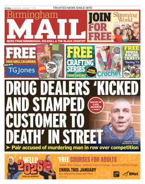 Cover of Birmingham Mail