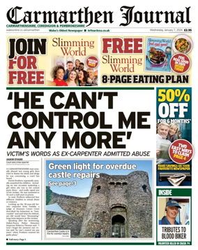 Cover of Carmarthen Journal