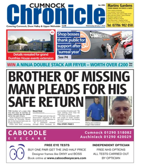 Cover of Cumnock Chronicle