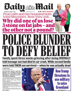 Cover of Daily Mail