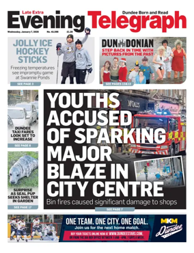 Cover of Evening Telegraph (First Edition)