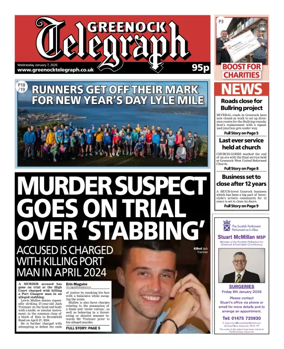 Cover of Greenock Telegraph
