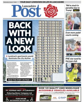 Cover of Lancashire Evening Post