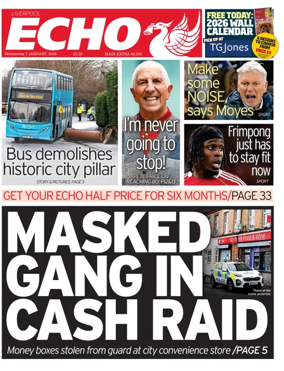 Cover of Liverpool Echo